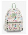 Loungefly Disney Chibi Princess Floral Mini Backpack $22.95 Backpacks